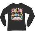 Color Our World Book Reading Program 2026 Summer Unisex Long Sleeve T-Shirt