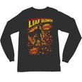 Comic Book Superhero Fall Season Leaf Blower Unisex Long Sleeve T-Shirt