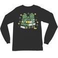 Coquette Bow Books St Patrick's Shamrock Bookworm Librarian Unisex Long Sleeve T-Shirt Coquette Bow Books St Patrick's Shamrock Bookworm Librarian Unisex Long Sleeve T-Shirt