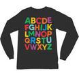 Cute ABCs Shirt Alphabet Colorful Letters Reading Books Kids Unisex Long Sleeve T-Shirt