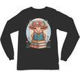 Cute Baby Highland Cow Reading Book Bookworm For Men Women Unisex Long Sleeve T-Shirt Cute Baby Highland Cow Reading Book Bookworm For Men Women Unisex Long Sleeve T-Shirt