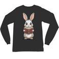Cute Bookworm Bunny Reading For Kids And Teachers Unisex Long Sleeve T-Shirt Cute Bookworm Bunny Reading For Kids And Teachers Unisex Long Sleeve T-Shirt