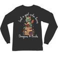 Cute Dragon Reading Book Bookworm Dragon And Books For Women Unisex Long Sleeve T-Shirt