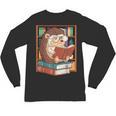Cute Hedgehog Book Nerd Unisex Long Sleeve T-Shirt Cute Hedgehog Book Nerd Unisex Long Sleeve T-Shirt