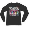 Cute Reading With My Gnomies Gnome Book Bookworm Lover Unisex Long Sleeve T-Shirt