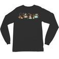 Dachshund Book Lover Reading Wiener Dog 100 Days Of School Unisex Long Sleeve T-Shirt Dachshund Book Lover Reading Wiener Dog 100 Days Of School Unisex Long Sleeve T-Shirt