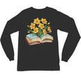 Daffodils Flowers Book Floral Unisex Long Sleeve T-Shirt