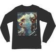David And Goliath Bible Book Of Samuel King David Comic Unisex Long Sleeve T-Shirt