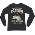 Day Without Reading Read Librarian Book Men Women Kids Unisex Long Sleeve T-Shirt