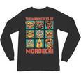 DCC Many Faces Of Mordecai Grid Gamer Series Book Unisex Long Sleeve T-Shirt