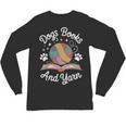 Dogs Books And Yarn Knitter Knitting Unisex Long Sleeve T-Shirt Dogs Books And Yarn Knitter Knitting Unisex Long Sleeve T-Shirt