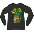 Dragon Reading Books Matching Bookworm Readers Librarian Unisex Long Sleeve T-Shirt Dragon Reading Books Matching Bookworm Readers Librarian Unisex Long Sleeve T-Shirt