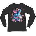 Dragons And Books Dragon Reading Book Lover Girl Bookworm Unisex Long Sleeve T-Shirt Dragons And Books Dragon Reading Book Lover Girl Bookworm Unisex Long Sleeve T-Shirt