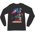 Dragons And Books Dragonworm Book Lover Reading Unisex Long Sleeve T-Shirt