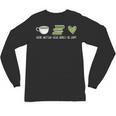 Drink Matcha Read Books Be Happy Book Lover Matcha Tea Lover Unisex Long Sleeve T-Shirt