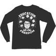 Education Is Freedom History Books African Pride Women Unisex Long Sleeve T-Shirt