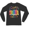 Equality Book LGBTQ Wildflowers Equal Rights Gay Kindness Unisex Long Sleeve T-Shirt Equality Book LGBTQ Wildflowers Equal Rights Gay Kindness Unisex Long Sleeve T-Shirt