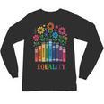 Equality Love Peace Compassion Books Protest Women Girls Kid Unisex Long Sleeve T-Shirt