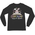 Every Bunny Loves To Read Book Lover Bookworm Rabbit Easter Unisex Long Sleeve T-Shirt