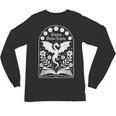 Fantasy Drama Tragedy Dragon Book Magic Gothic Moon Phases Unisex Long Sleeve T-Shirt Fantasy Drama Tragedy Dragon Book Magic Gothic Moon Phases Unisex Long Sleeve T-Shirt
