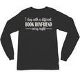 Fantasy Romantasy Novels Lover Sleep With Book Boyfriend Unisex Long Sleeve T-Shirt Fantasy Romantasy Novels Lover Sleep With Book Boyfriend Unisex Long Sleeve T-Shirt