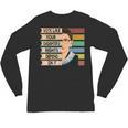 Feminist Ruth Bader Ginsburg RBG Quote Girl With Book Women Unisex Long Sleeve T-Shirt Feminist Ruth Bader Ginsburg RBG Quote Girl With Book Women Unisex Long Sleeve T-Shirt