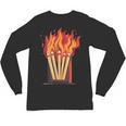 Flames And Lighter Costume For Matchbook Lovers Unisex Long Sleeve T-Shirt Flames And Lighter Costume For Matchbook Lovers Unisex Long Sleeve T-Shirt