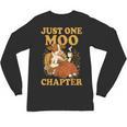 Floral Cow Reading Pun Just One More Chapter Cozy Book Lover Unisex Long Sleeve T-Shirt Floral Cow Reading Pun Just One More Chapter Cozy Book Lover Unisex Long Sleeve T-Shirt