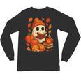 Ghost Reading Book Lovers Autumn Fall Halloween Unisex Long Sleeve T-Shirt Ghost Reading Book Lovers Autumn Fall Halloween Unisex Long Sleeve T-Shirt