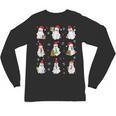 Ghosts Wearing Santa Hats Reading Books Christmas Book Lover Unisex Long Sleeve T-Shirt Ghosts Wearing Santa Hats Reading Books Christmas Book Lover Unisex Long Sleeve T-Shirt