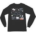 Girl Coquette Bow Just One More Chapter Book Bookish Reading Unisex Long Sleeve T-Shirt