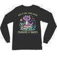 Girls Loves Dragon Books Fantasy Girls Kids Toddler Women Unisex Long Sleeve T-Shirt Girls Loves Dragon Books Fantasy Girls Kids Toddler Women Unisex Long Sleeve T-Shirt
