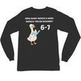 Goose Reading 67 Six Seven Meme Teacher Book Lover Unisex Long Sleeve T-Shirt Goose Reading 67 Six Seven Meme Teacher Book Lover Unisex Long Sleeve T-Shirt