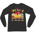 Groovy 100 Days In The Books Reading 100th Day Of School Unisex Long Sleeve T-Shirt