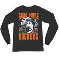 Halloween Book Lover Ghost Boo Pun Read More Boooks Unisex Long Sleeve T-Shirt Halloween Book Lover Ghost Boo Pun Read More Boooks Unisex Long Sleeve T-Shirt