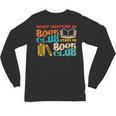 What Happens In Book Club Stays In Book Club Retro Unisex Long Sleeve T-Shirt What Happens In Book Club Stays In Book Club Retro Unisex Long Sleeve T-Shirt