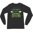 Happiness Is a Cup Of Tea And a Good Book Unisex Long Sleeve T-Shirt