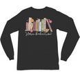 Harm Reduction Floral Book Overdose Awareness Nurse Unisex Long Sleeve T-Shirt