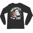 Haunted By My TBR Cute Ghost Book Reading Teacher Halloween Unisex Long Sleeve T-Shirt Haunted By My TBR Cute Ghost Book Reading Teacher Halloween Unisex Long Sleeve T-Shirt