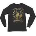 On My Way To Hoard Books And Cause Chaos Tom Foolery Frog Unisex Long Sleeve T-Shirt On My Way To Hoard Books And Cause Chaos Tom Foolery Frog Unisex Long Sleeve T-Shirt