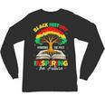 Honoring Past Inspiring Future History Month Book Tree Unisex Long Sleeve T-Shirt