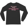 Hot Girls Read Hockey Romance Novels Book Lovers Unisex Long Sleeve T-Shirt Hot Girls Read Hockey Romance Novels Book Lovers Unisex Long Sleeve T-Shirt