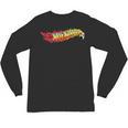 Hot Wheels Comic Book Fire Logo Unisex Long Sleeve T-Shirt Hot Wheels Comic Book Fire Logo Unisex Long Sleeve T-Shirt