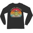 Howdy Reader Frog Reading Book Vintage Unisex Long Sleeve T-Shirt