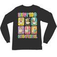 HUGvyn Happy 100 Days Of School Teacher Goose Preppy Books Unisex Long Sleeve T-Shirt