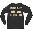 I'm This Many Books Old Read Book 2nd Birthday 2 Years Old Unisex Long Sleeve T-Shirt I'm This Many Books Old Read Book 2nd Birthday 2 Years Old Unisex Long Sleeve T-Shirt