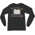 I'm In A Really Good Place Right Now In My Book Unisex Long Sleeve T-Shirt I'm In A Really Good Place Right Now In My Book Unisex Long Sleeve T-Shirt
