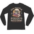 Introverted But Willing To Discuss Books Cozy Aesthetic Unisex Long Sleeve T-Shirt Introverted But Willing To Discuss Books Cozy Aesthetic Unisex Long Sleeve T-Shirt