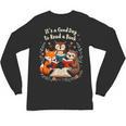 Its A Good Day To Read Book Cute Fox Sloth Owl Novel Reading Unisex Long Sleeve T-Shirt Its A Good Day To Read Book Cute Fox Sloth Owl Novel Reading Unisex Long Sleeve T-Shirt