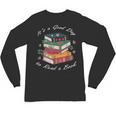 It's a Good Day To Read a Book Floral Stack Tee Unisex Long Sleeve T-Shirt